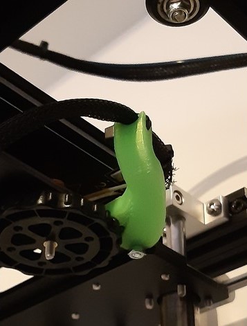 Ender 5 Pro Strain Relief Curved