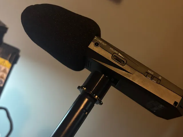Custom Zoom H1essential Mic Stand Mount
