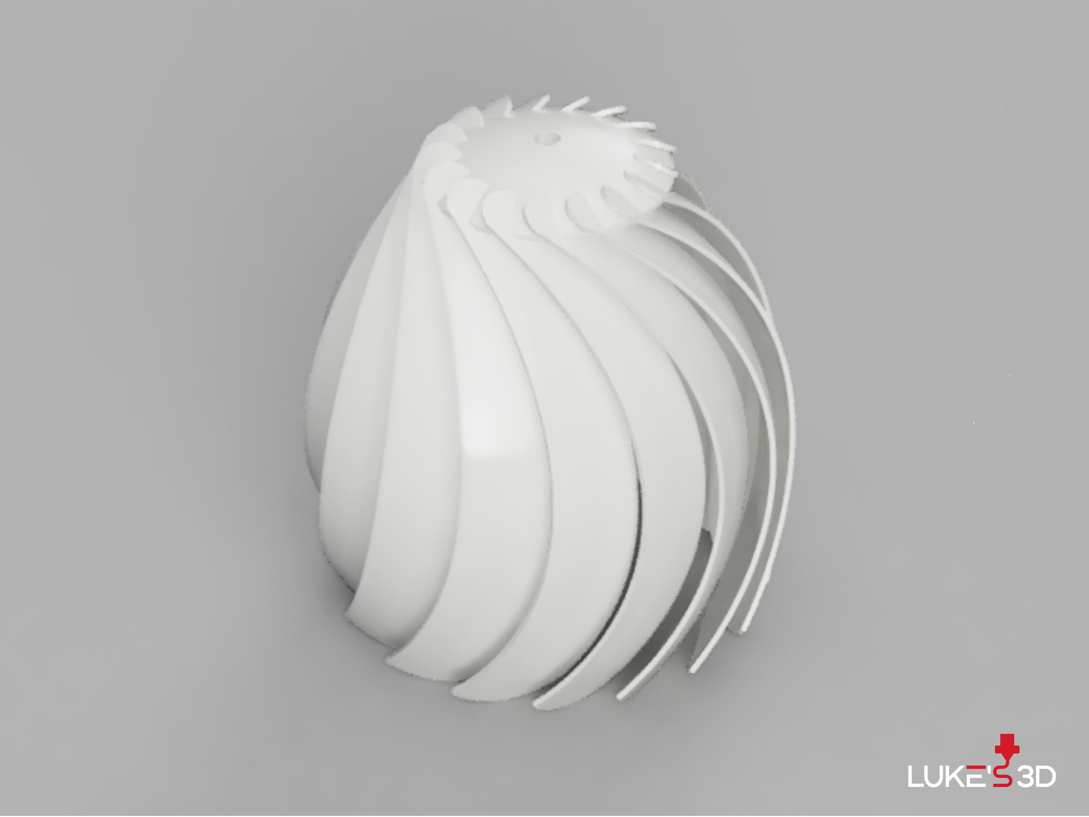 Finned Lampshade — miniatura 3