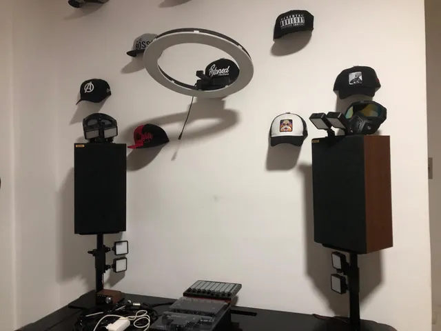 large led ring wall mount