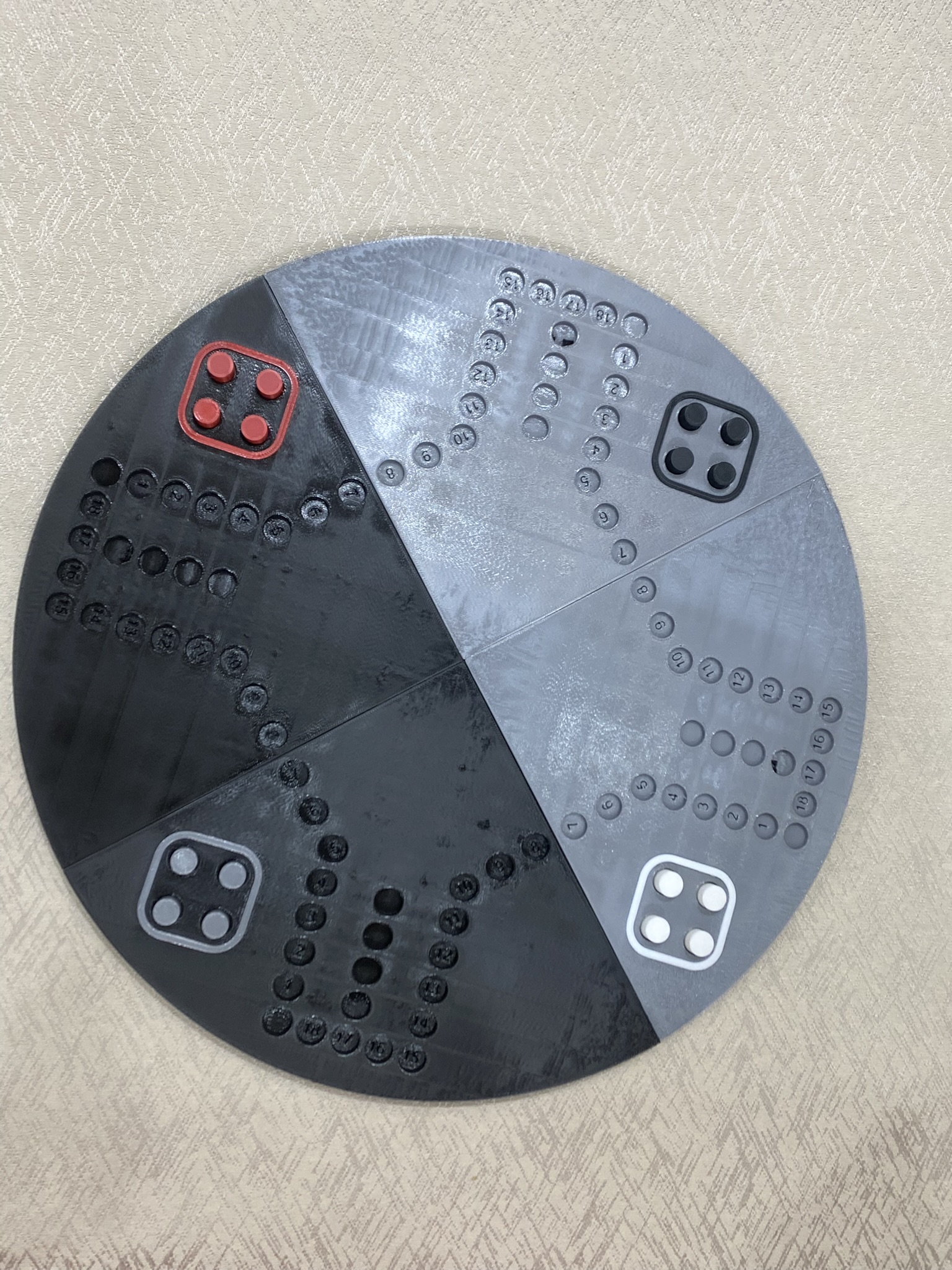 Jackaroo Board (4 Players) by zakbat | Download free STL model ...