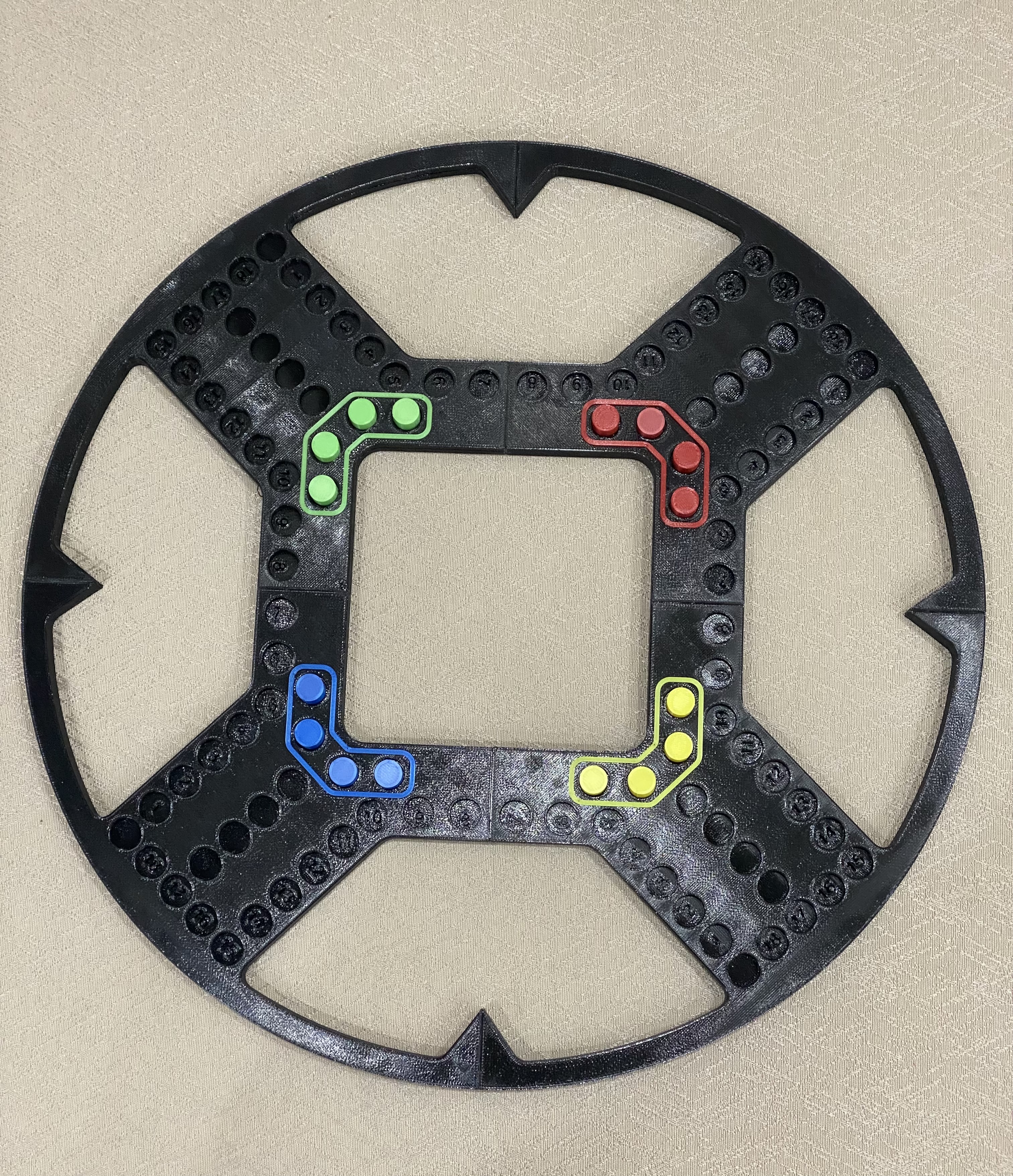 Jackaroo Board (4 Players) - Elegant Light