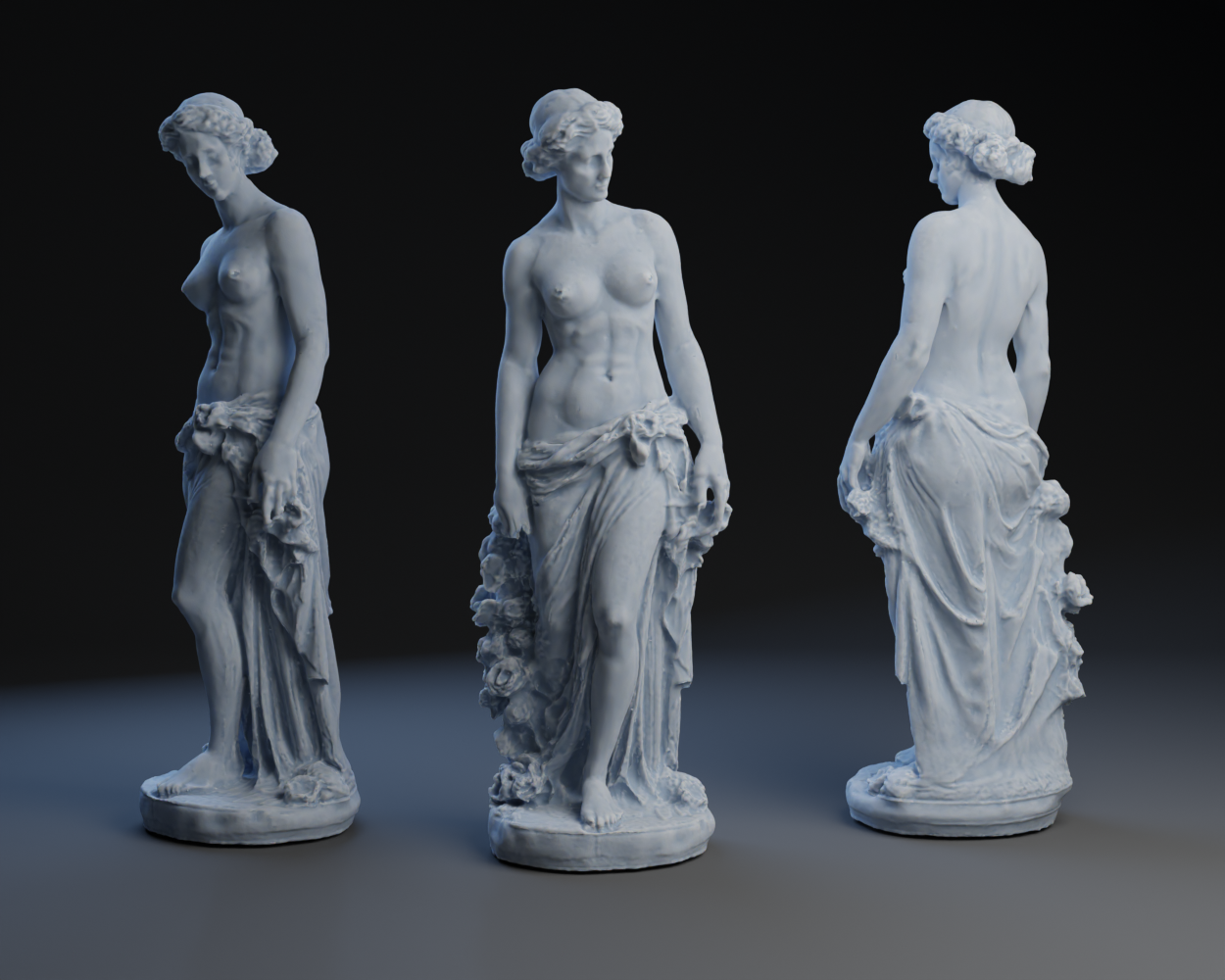 Meshy.ai Test. Classical Statue.