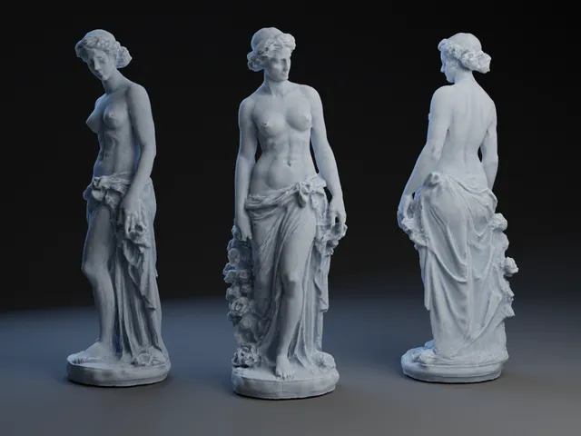 Meshy.ai Test. Classical Statue.