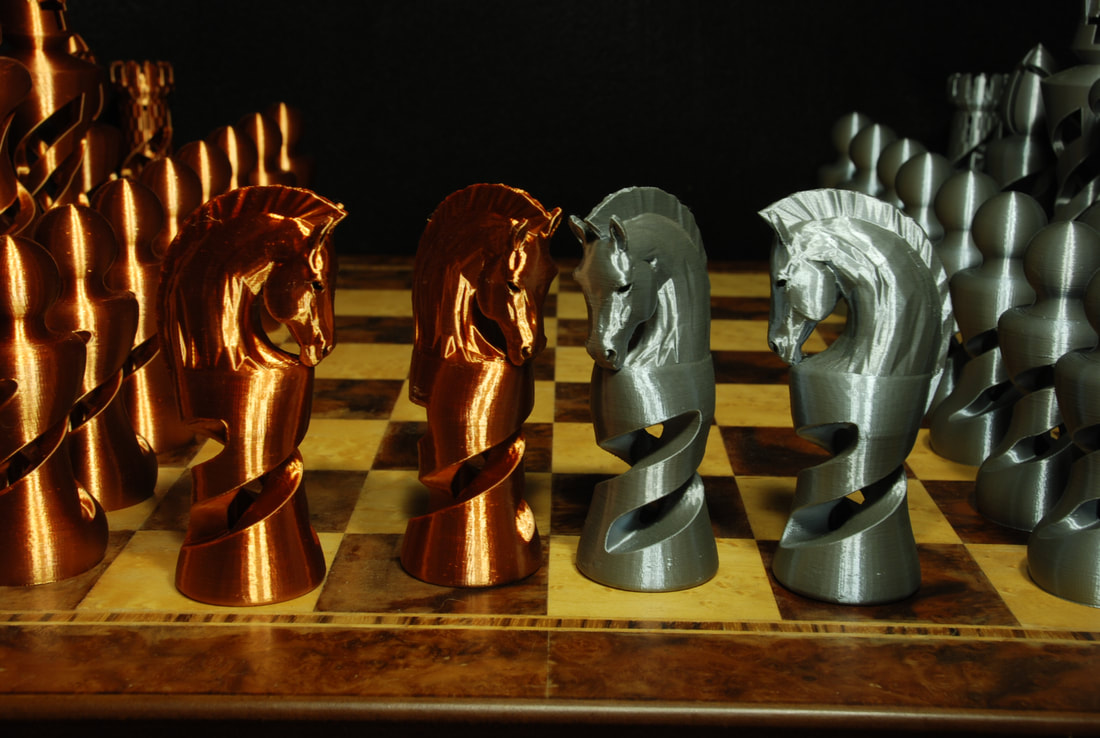 Miniatura 10 do modelo 3D Organic Chess Set
