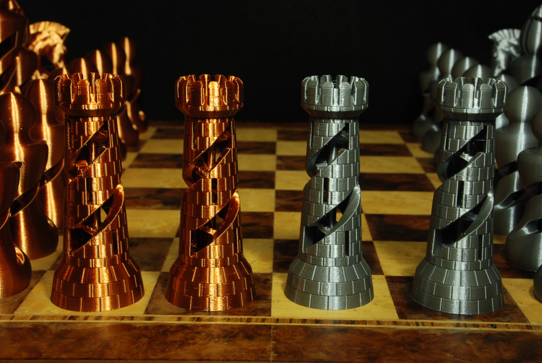 Miniatura 8 do modelo 3D Organic Chess Set