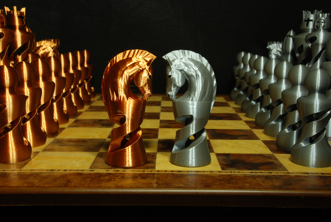 Miniatura 9 do modelo 3D Organic Chess Set
