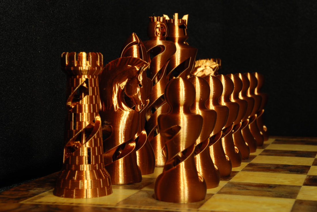 Miniatura 19 do modelo 3D Organic Chess Set