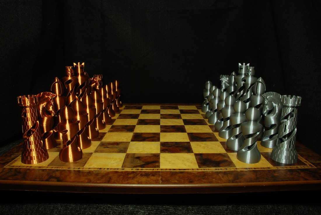 Miniatura 11 do modelo 3D Organic Chess Set