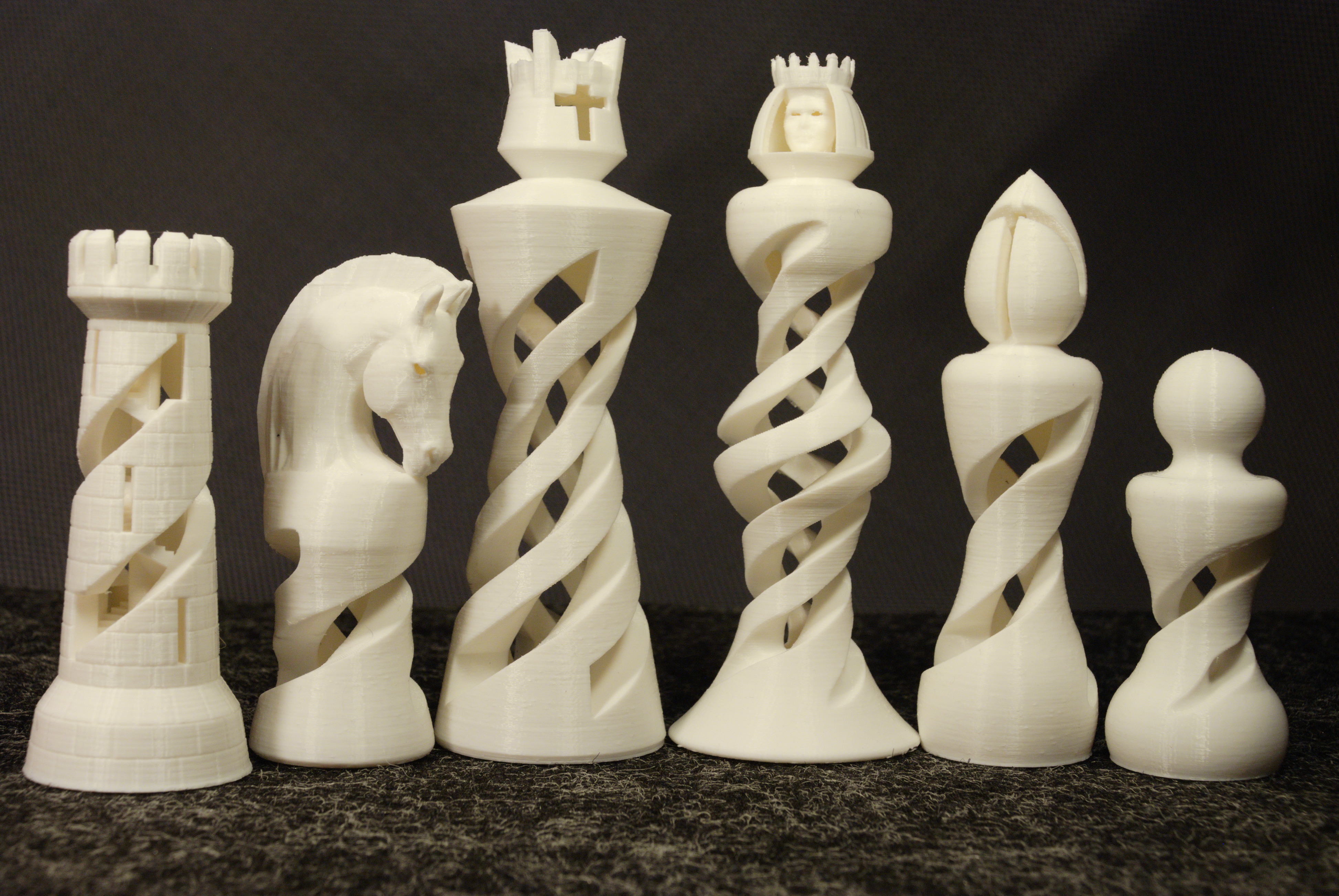 Miniatura 17 do modelo 3D Organic Chess Set