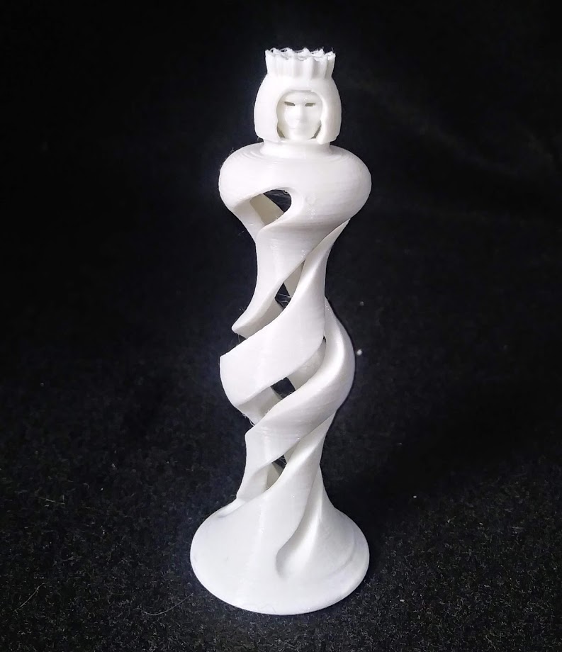 Miniatura 25 do modelo 3D Organic Chess Set