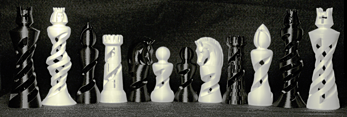 Miniatura 13 do modelo 3D Organic Chess Set