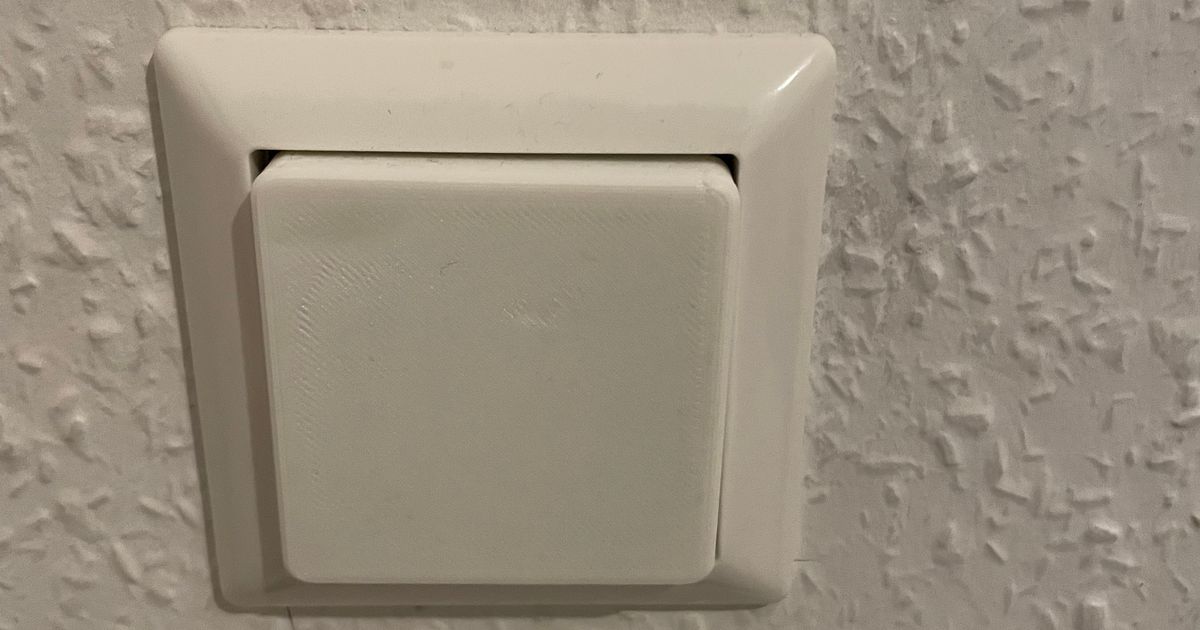 Light switch Lid by Ajax | Download free STL model | Printables.com