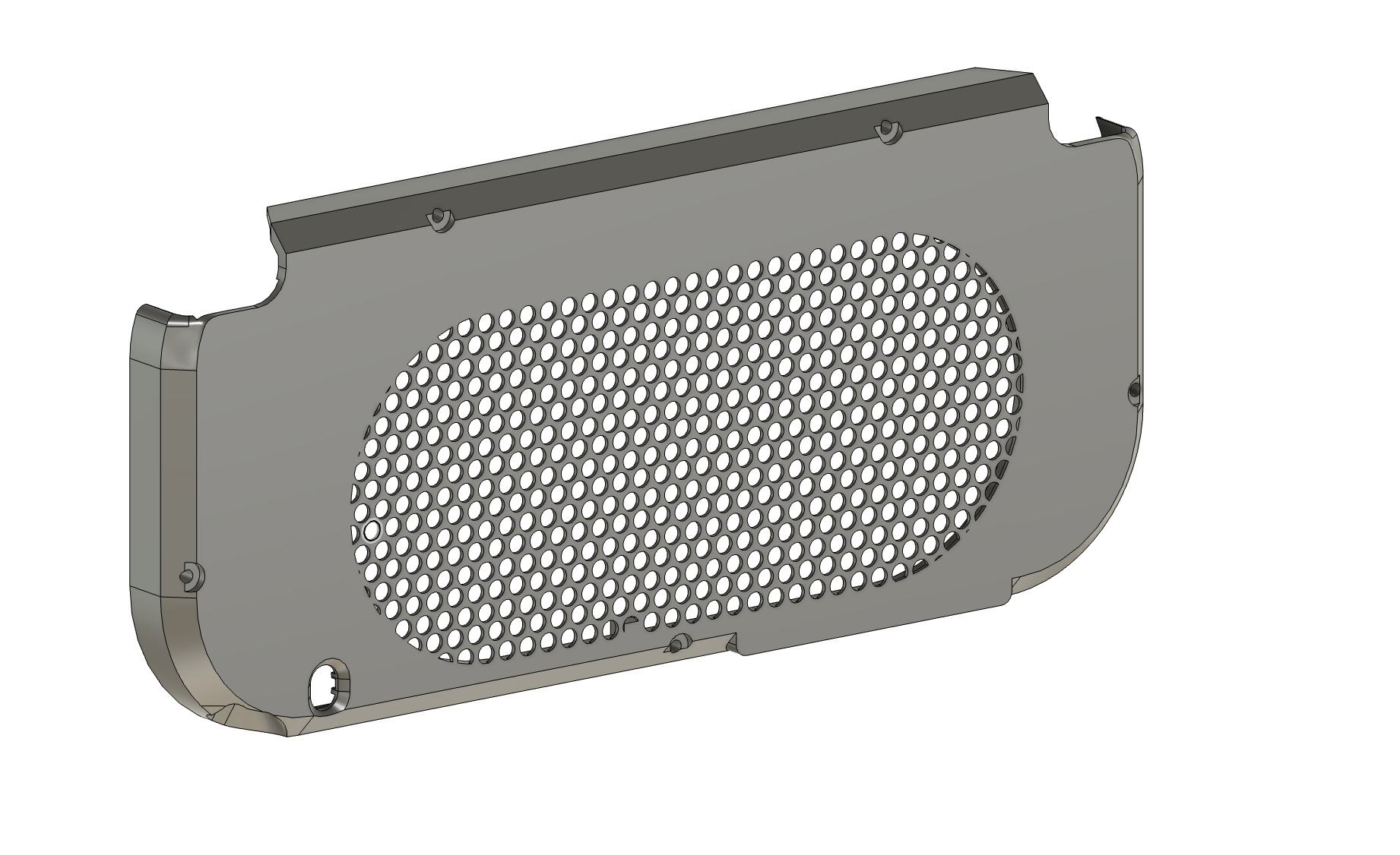 Back Case For BethDeck v1.5 (for improved cooling)
