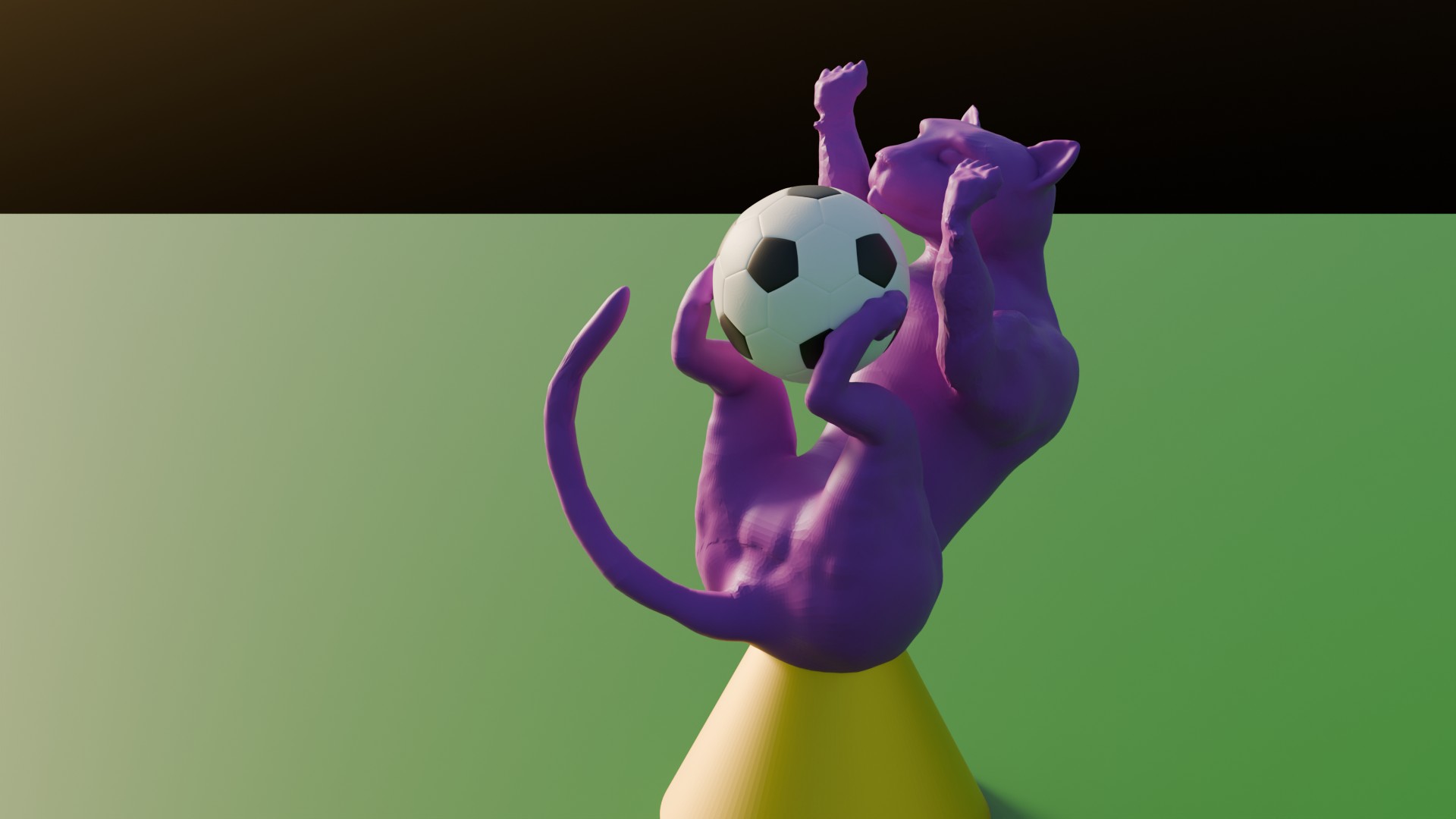 Panther Soccer Trophy