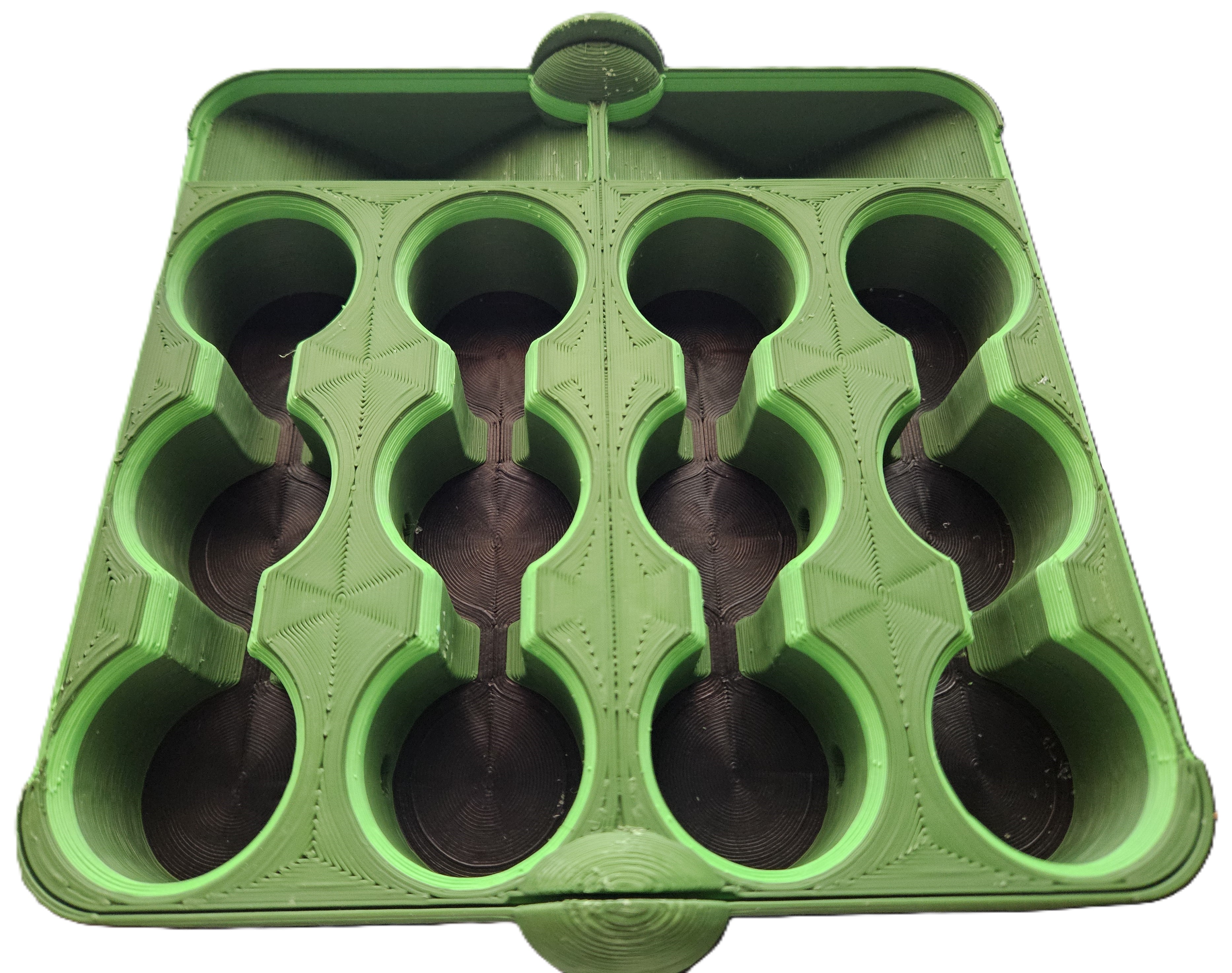 12 Seedling Starter Tray with Green House Lid