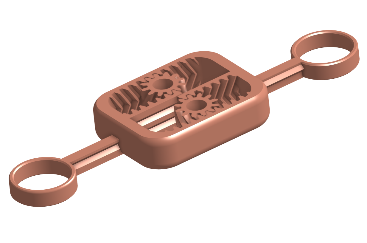 Print in place gear fidget — miniatura 2