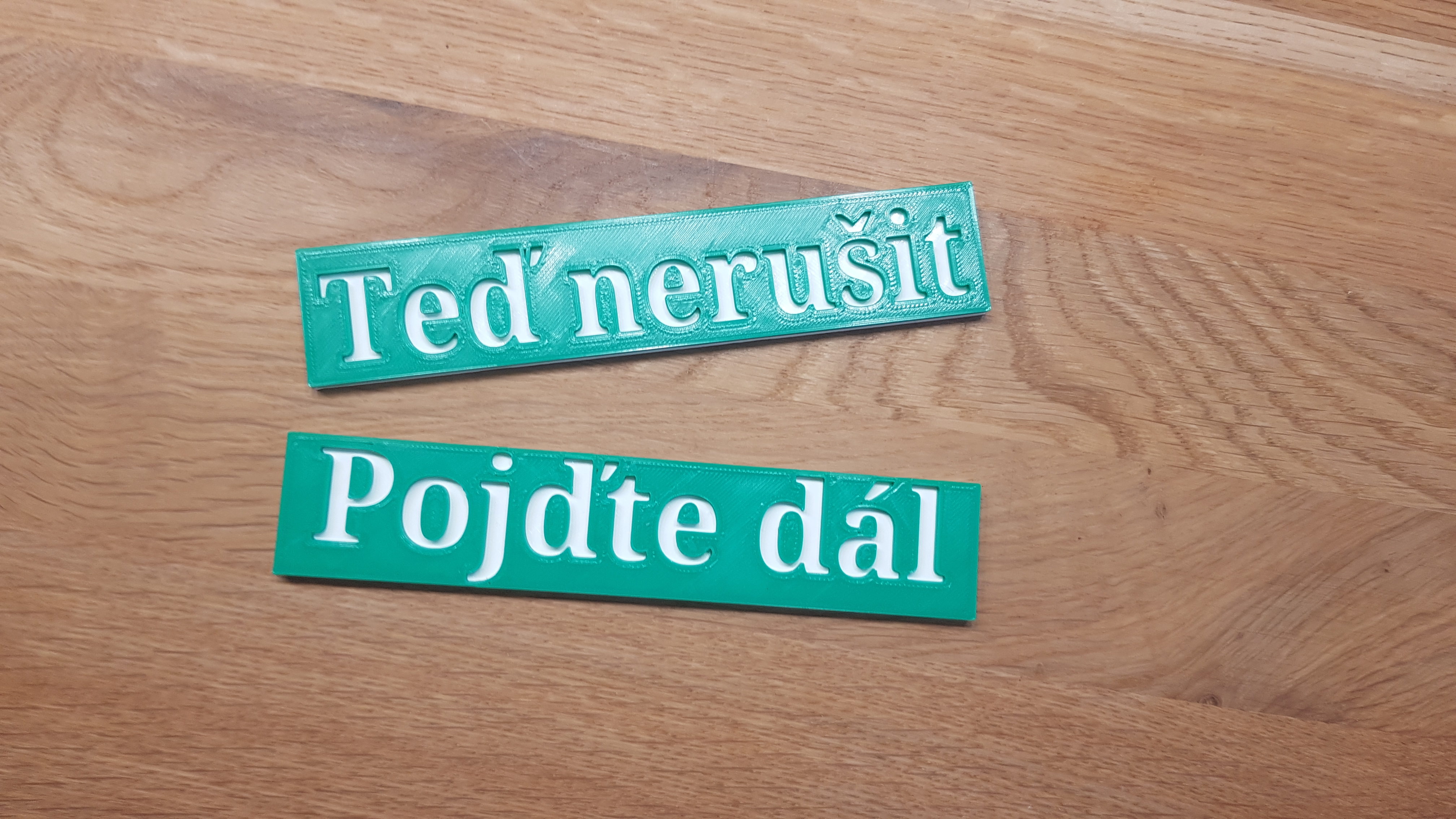 cedulky k modelu od uživatele ONZA