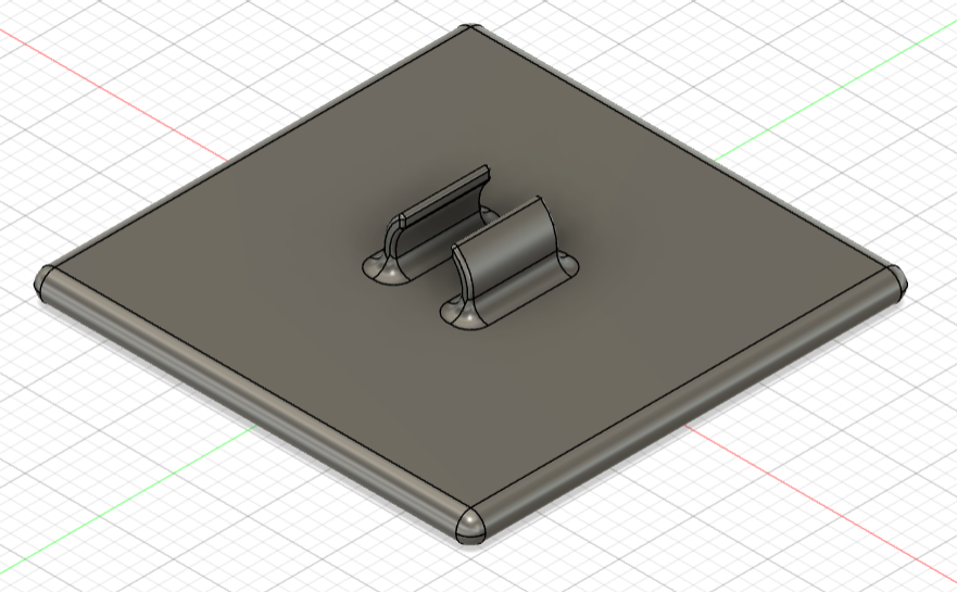 Cable Clip for 5mm ⌀ diameter cables ONLY 10 minutes print time