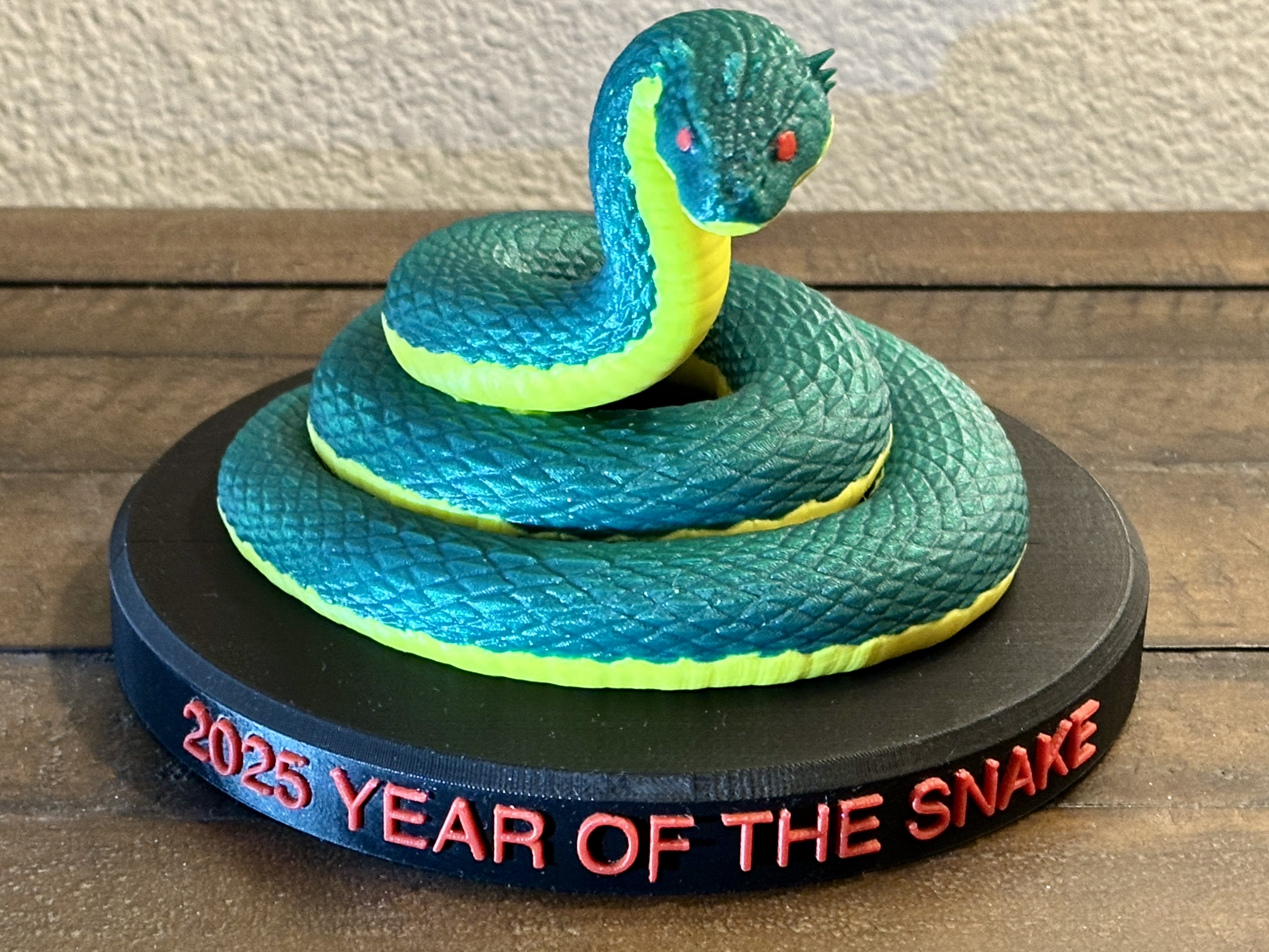 2025 Year of the Snake! MMU version.