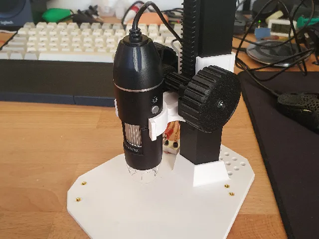 Stand for cheap usb microscope