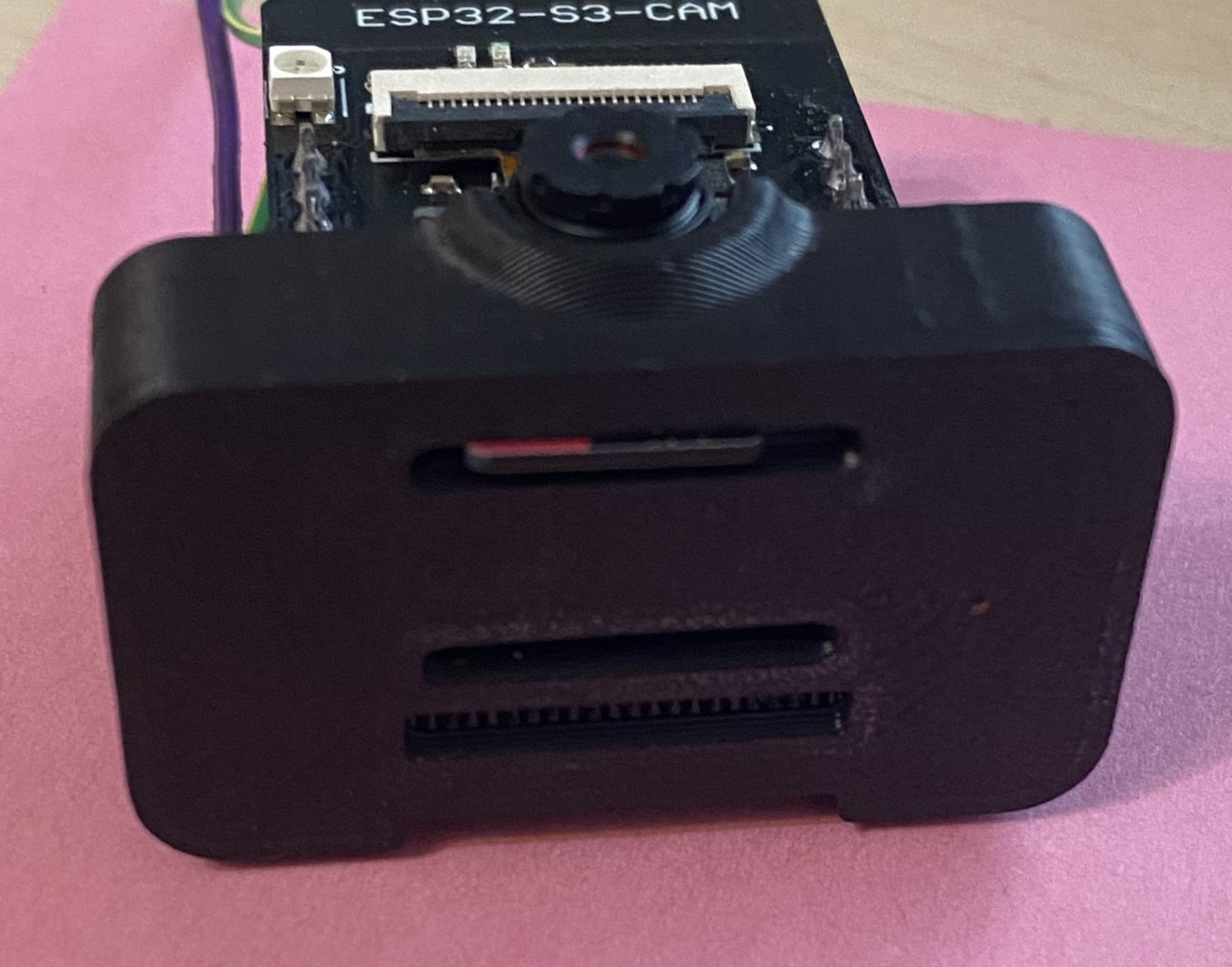 Prusa Mini+ ESP32 Camera Lid - SD card MOD