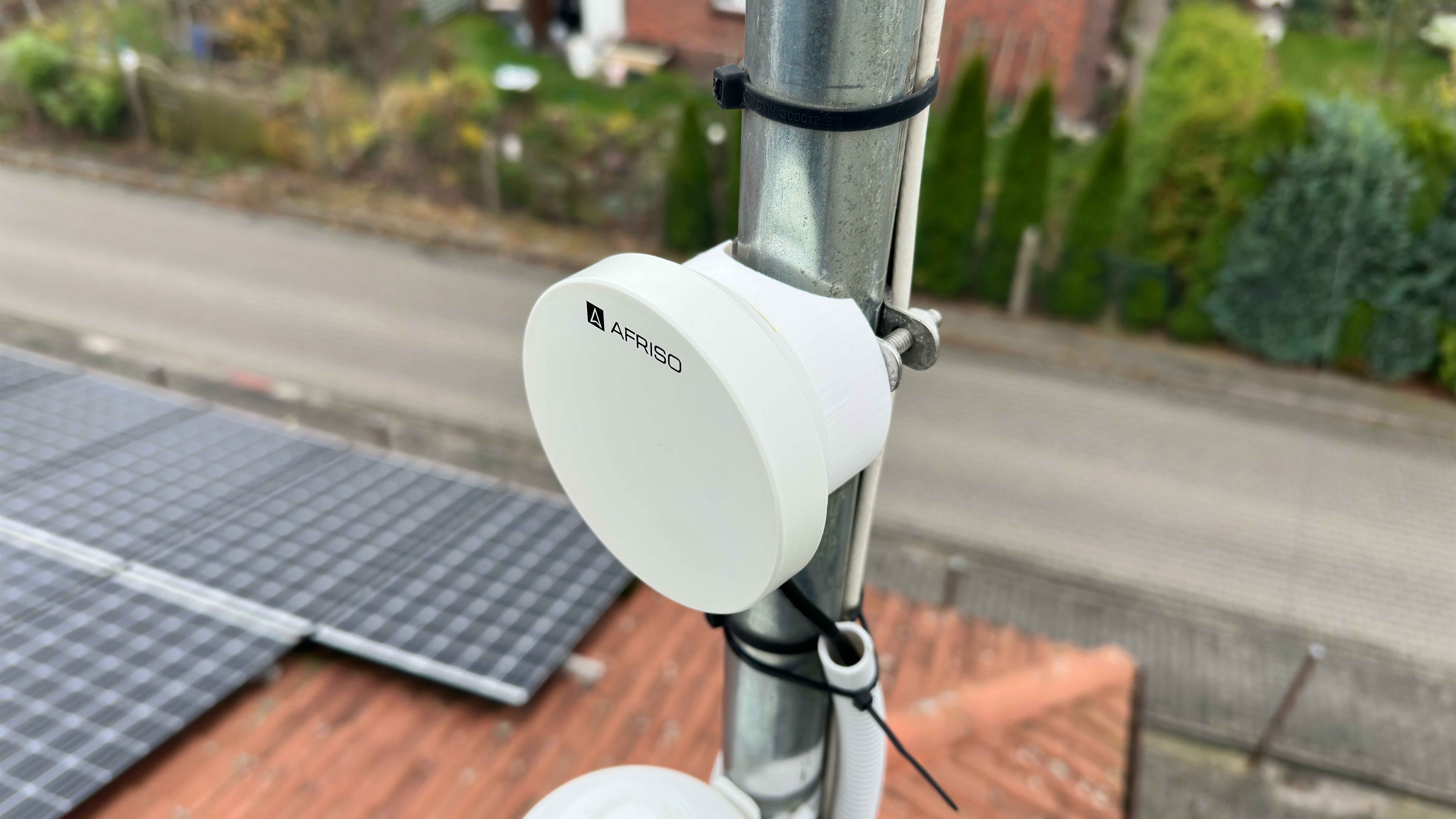 Afriso outside temperature sensor mount