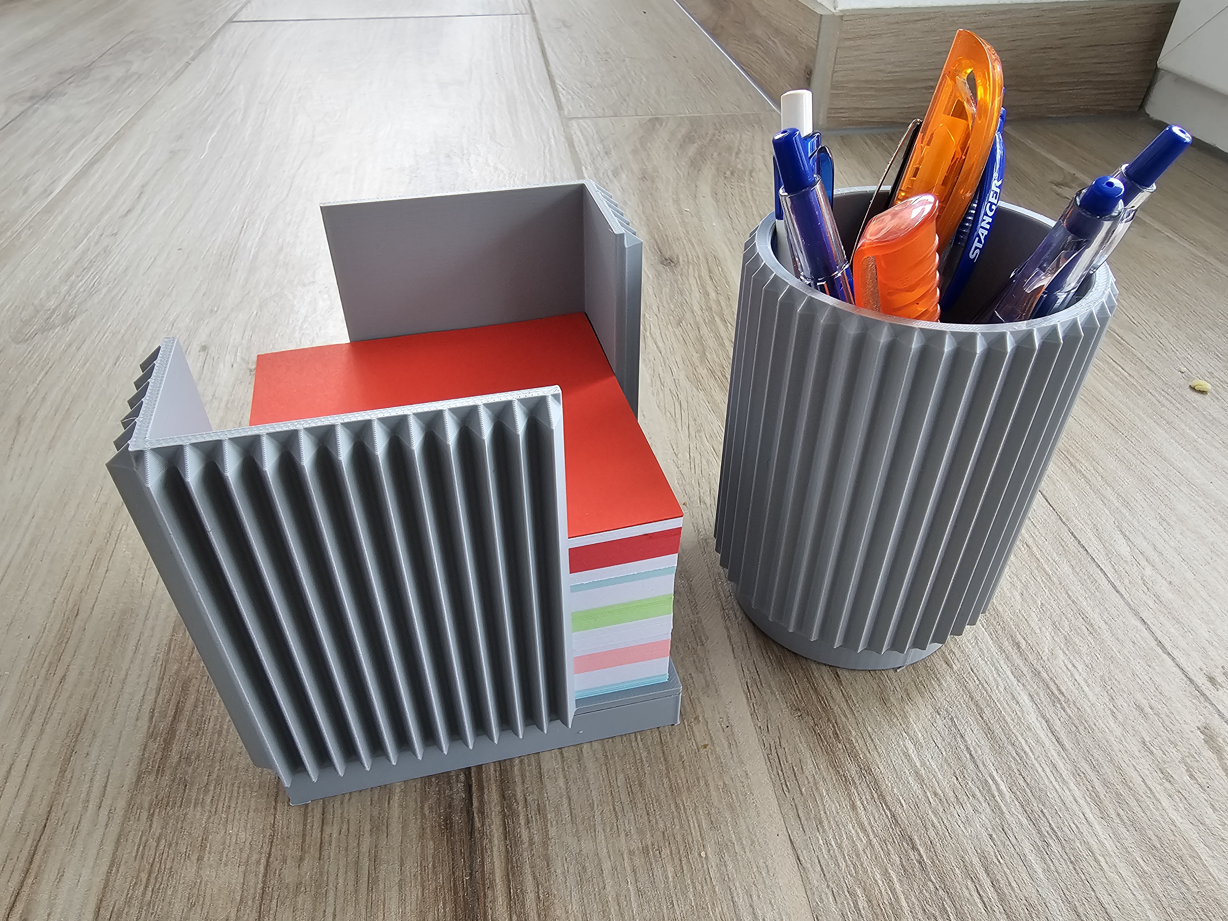 Pen Holder and Paper Box