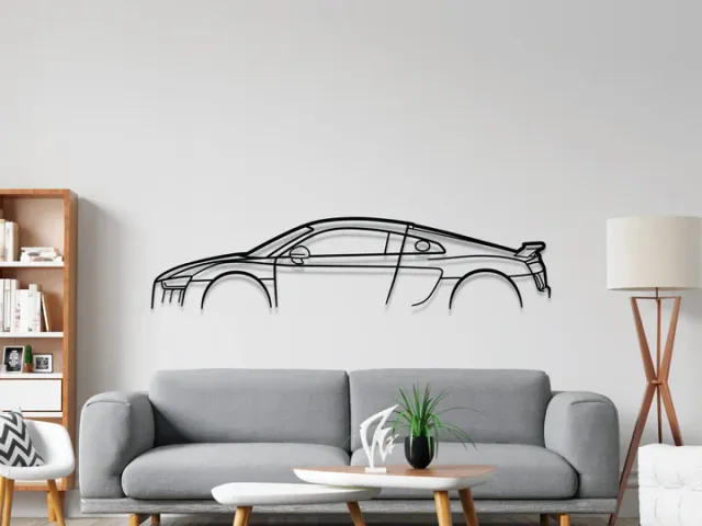 Audi R8 Mk2 Classic Silhouette