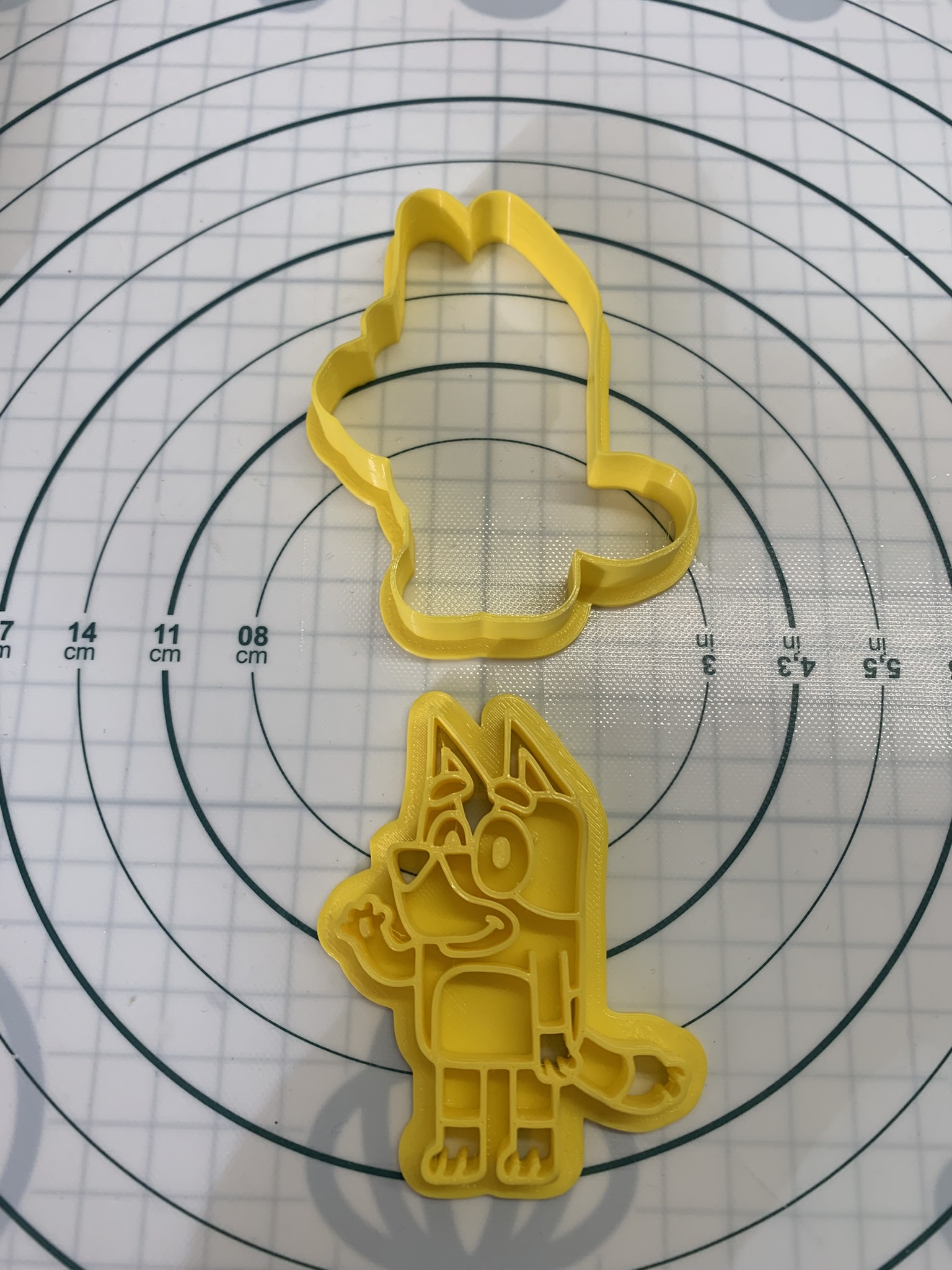 Miniatura 5 do modelo 3D Bluey cookie cutter