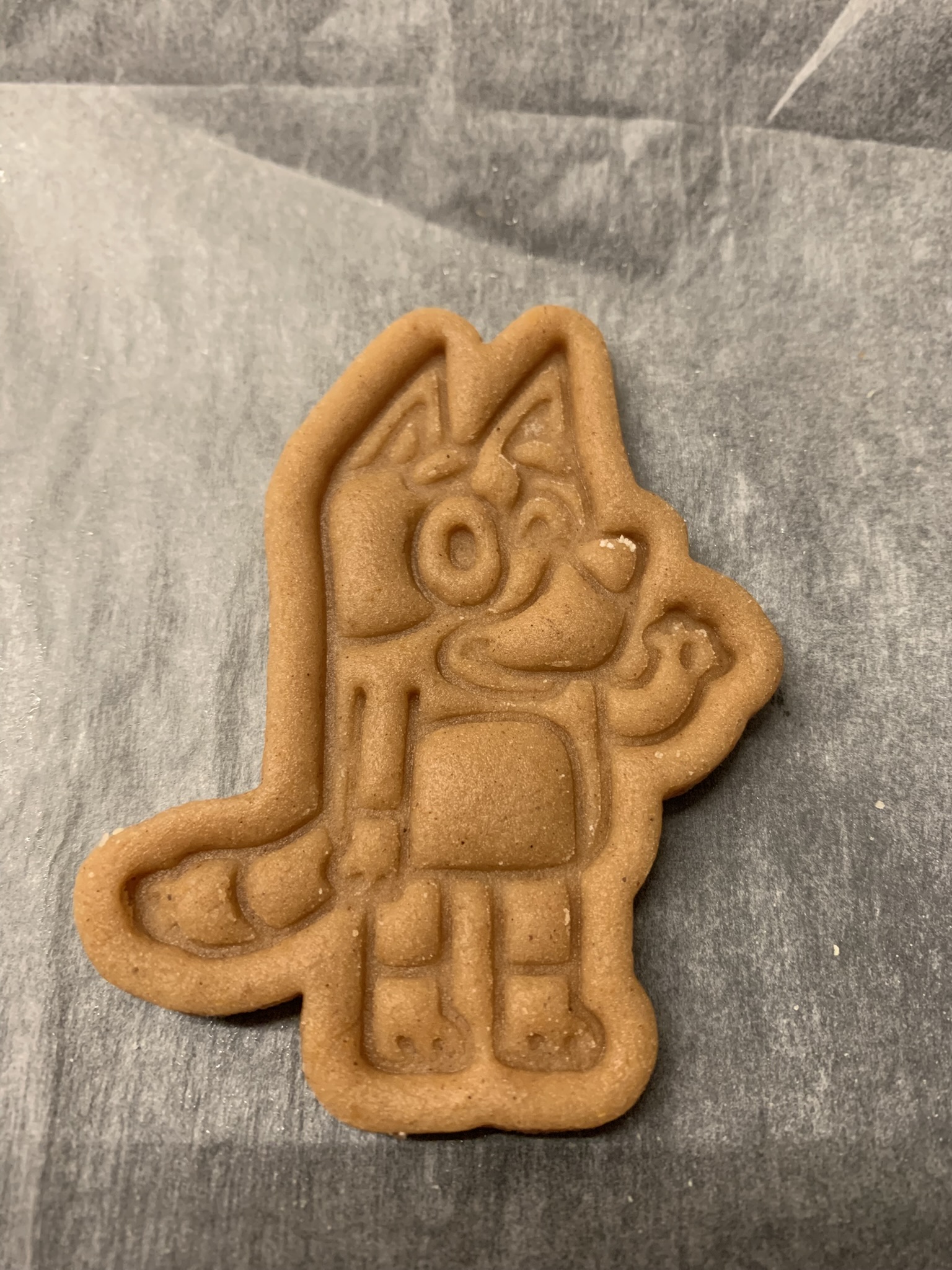 Miniatura 3 do modelo 3D Bluey cookie cutter