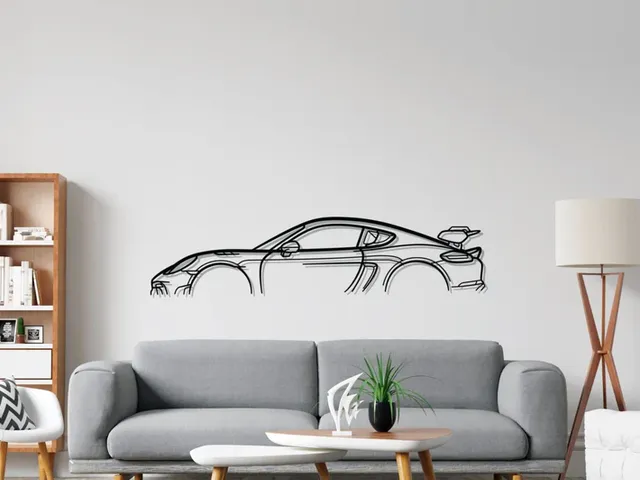 718 GT4 RS Classic Silhouette