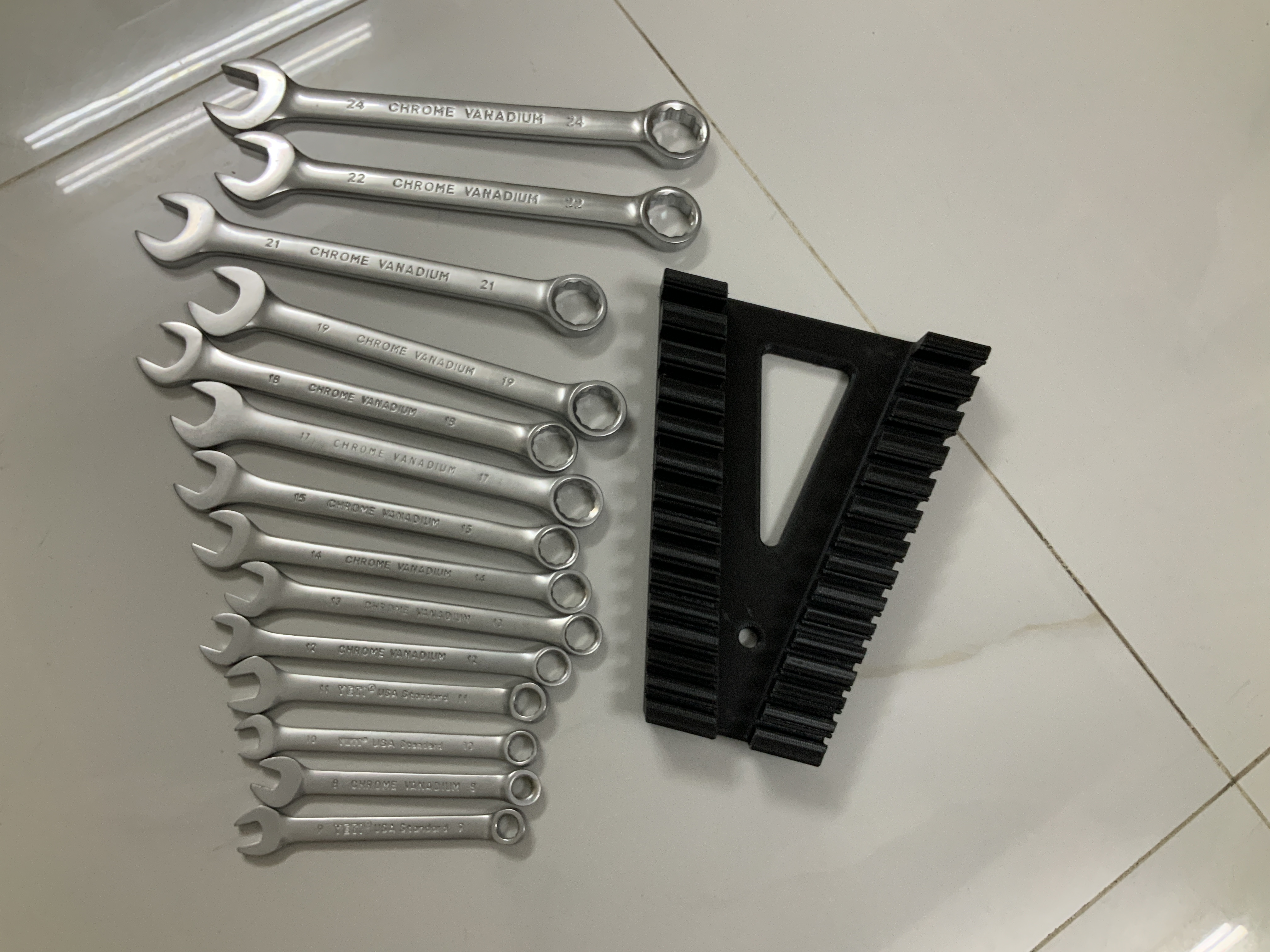 Yeti Kombinasyon Anahtarı Set Tutucu (14 PC) (Sadece Plastik Aparattır!!!)
