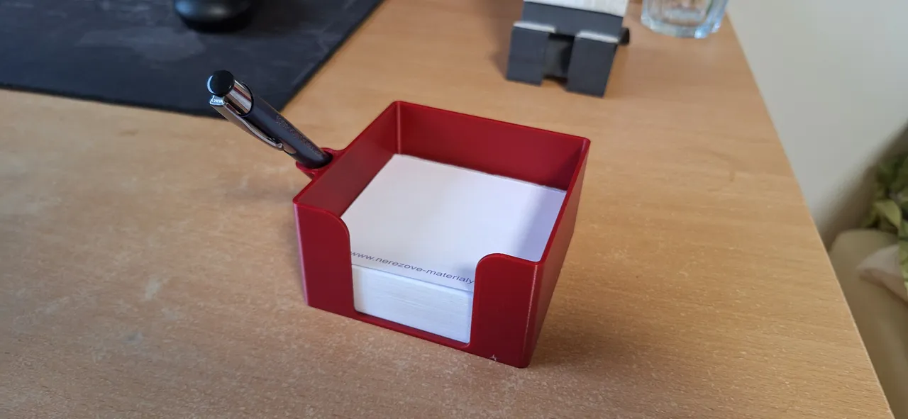 Notepad box / Krabička na poznámkový bloček by Petr | Download free STL ...