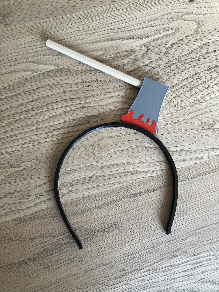 hairring for axe in the head