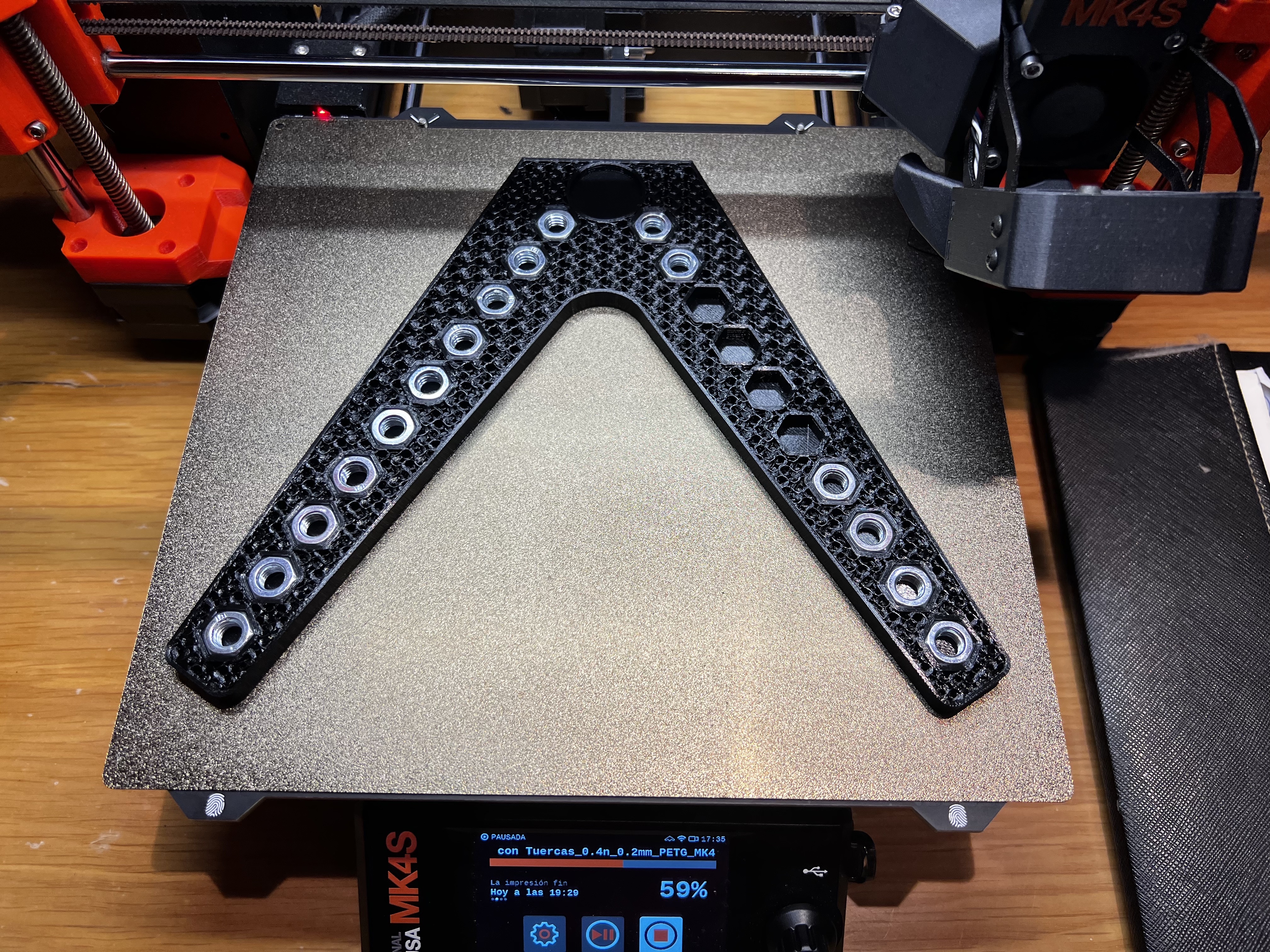 Adjustable iPad 8ª gen mount