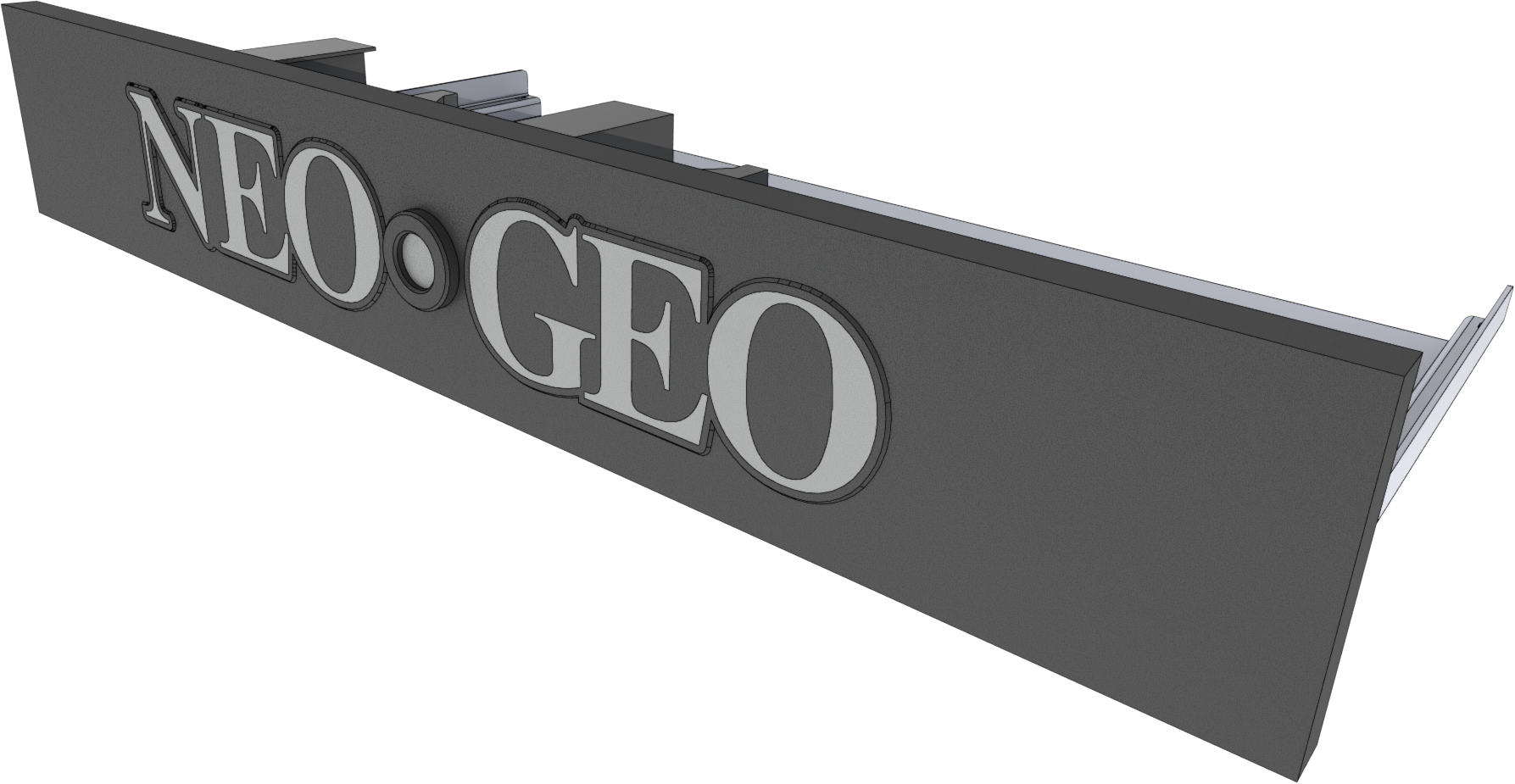 NeoGeo logo with hidden drawer button - Arcade Machine — thumbnail 4