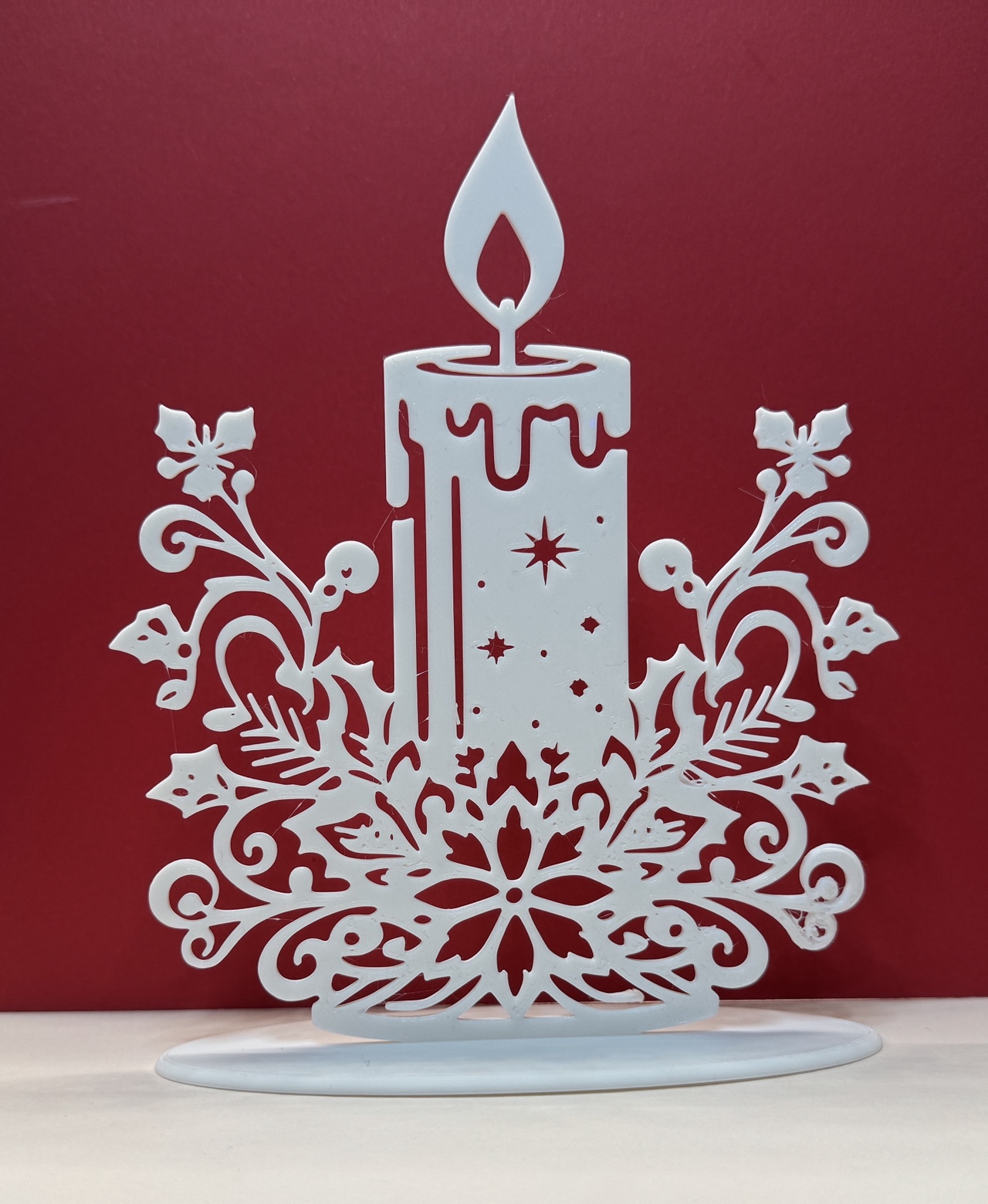 Christmas candle 2