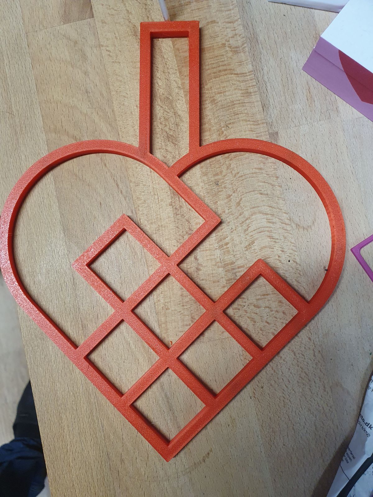 Christmas heart LED
