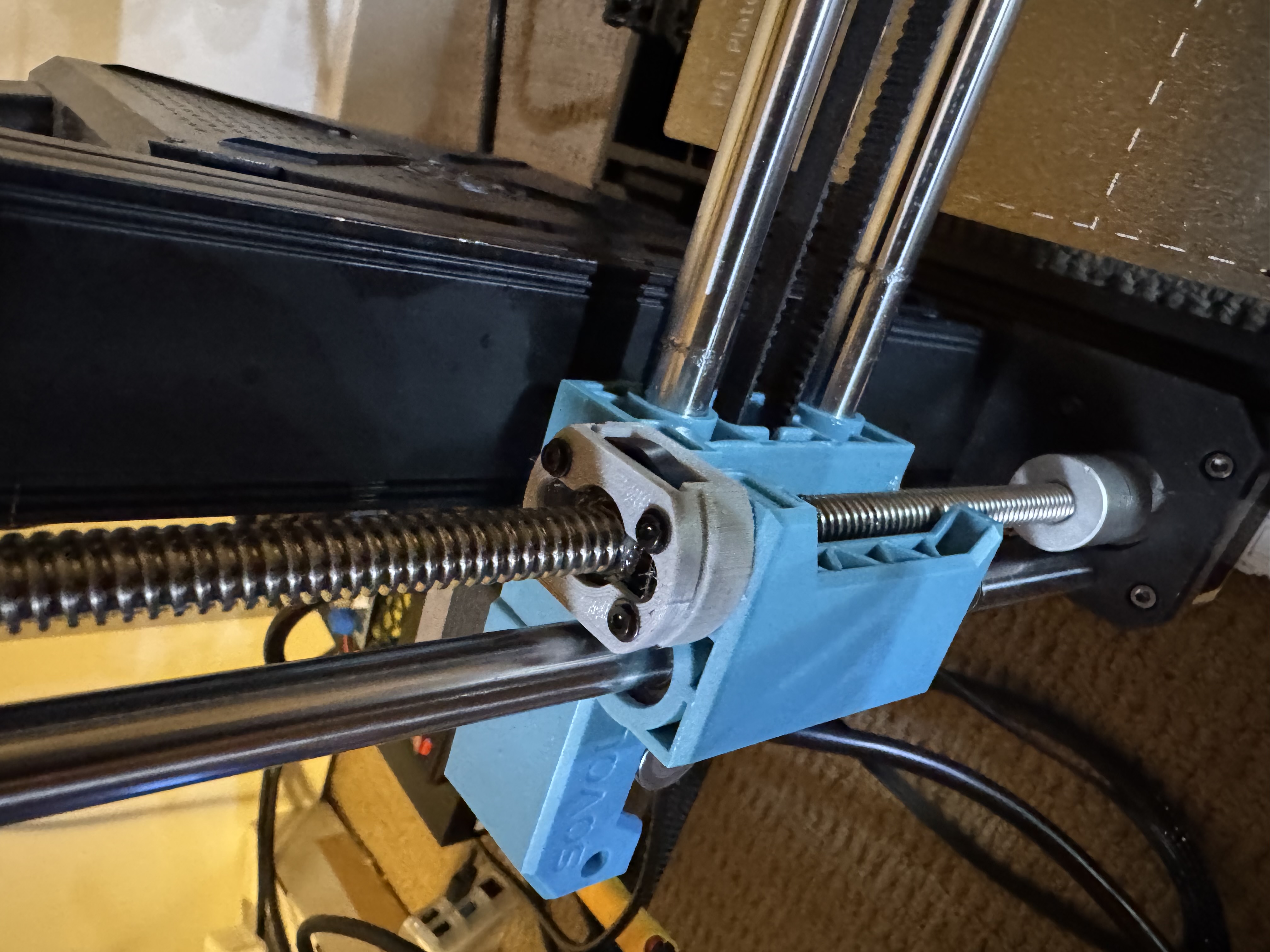 Z-axis Mod with Hex Nuts for Sovol SV06 or SV06 Plus — miniatura 2