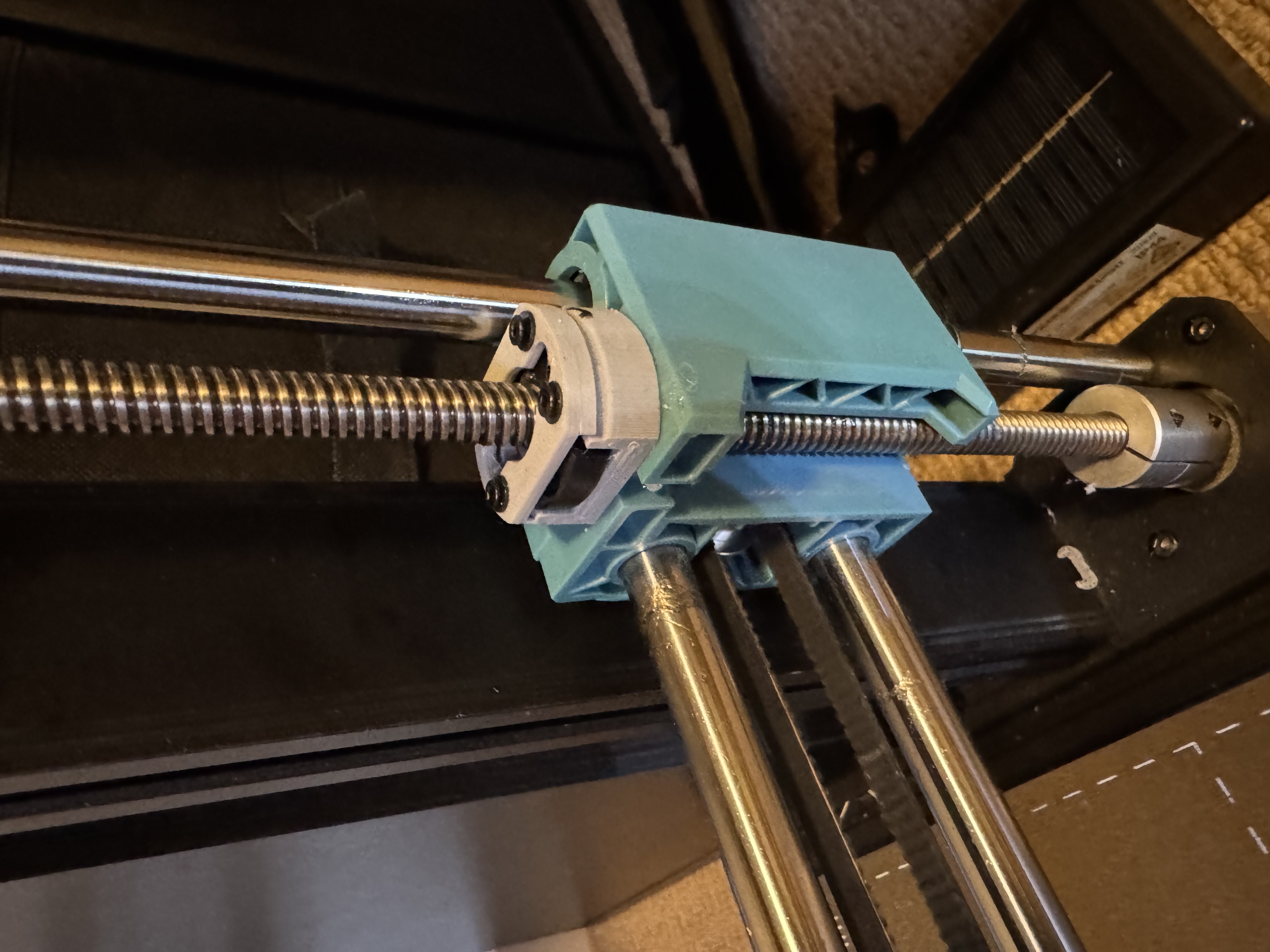 Z-axis Mod with Hex Nuts for Sovol SV06 or SV06 Plus by kwilabs3d ...