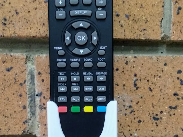 Hisense TV Remote Generic wall mount 50mm by 25mm