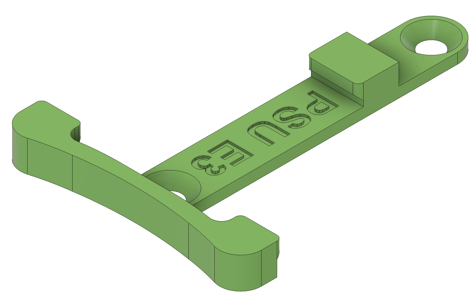 Ender 3 NG Beta V1.1 - Non Pro PSU DIN Mount RESIZE