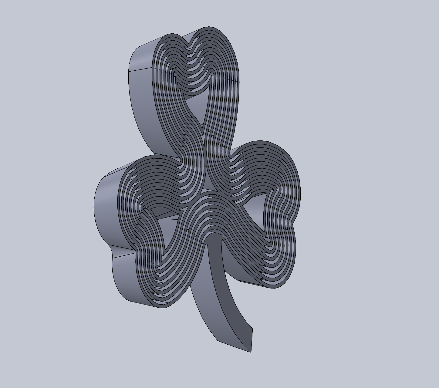 Celtics Clover Print In Place Fidget — thumbnail 5