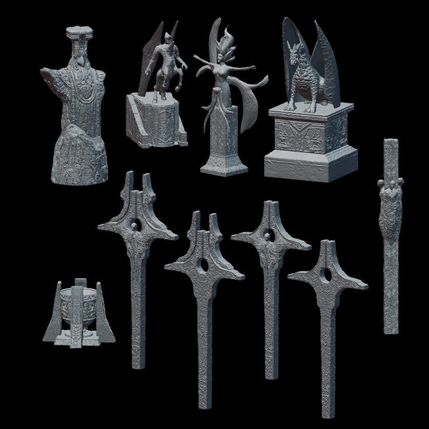 Requiem - Statues