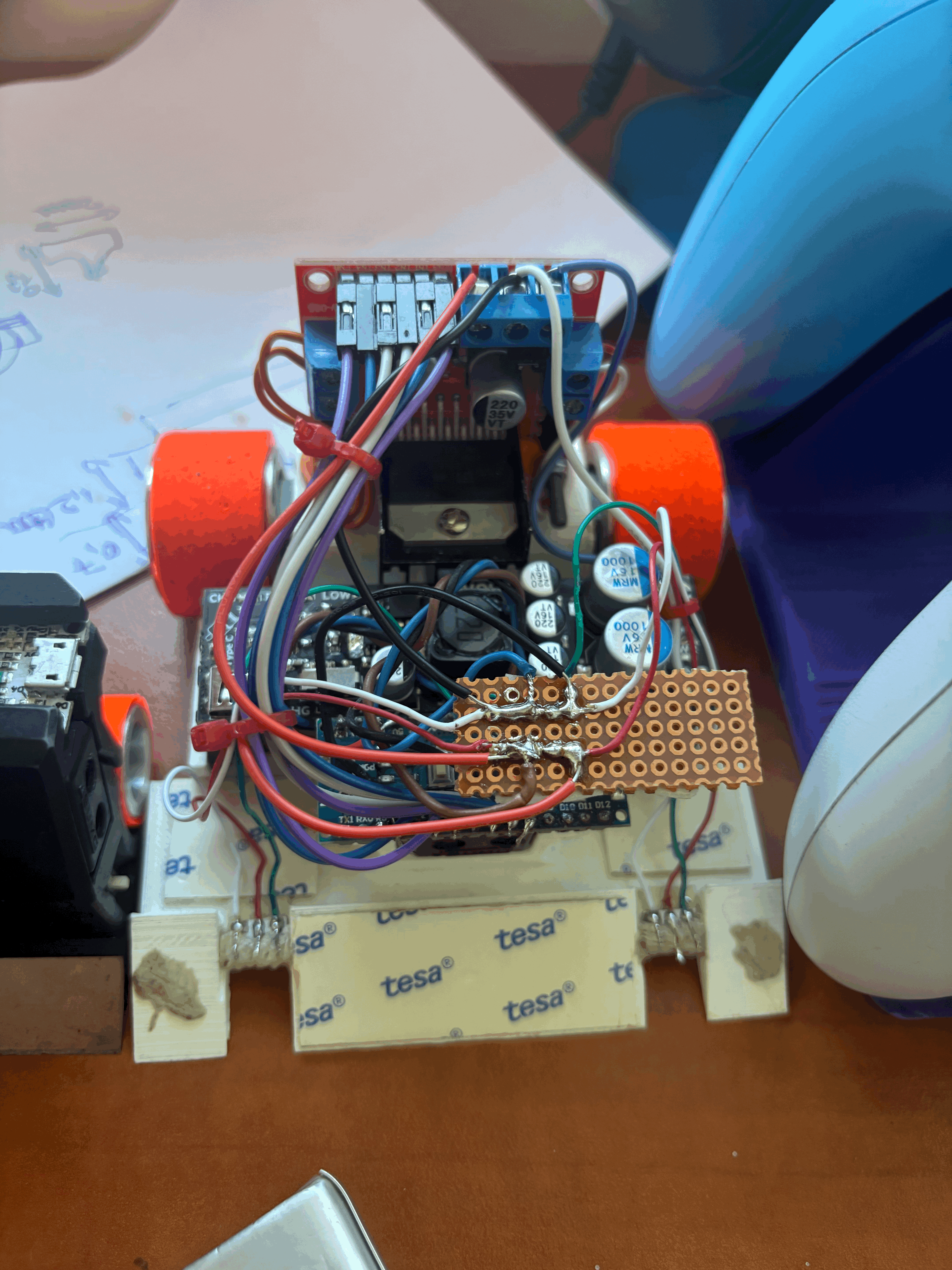 Miniatura 2 do modelo 3D Mini Sumo Robot Shield JS40f