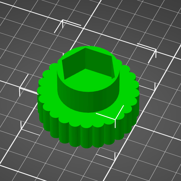 Pinball button wrench