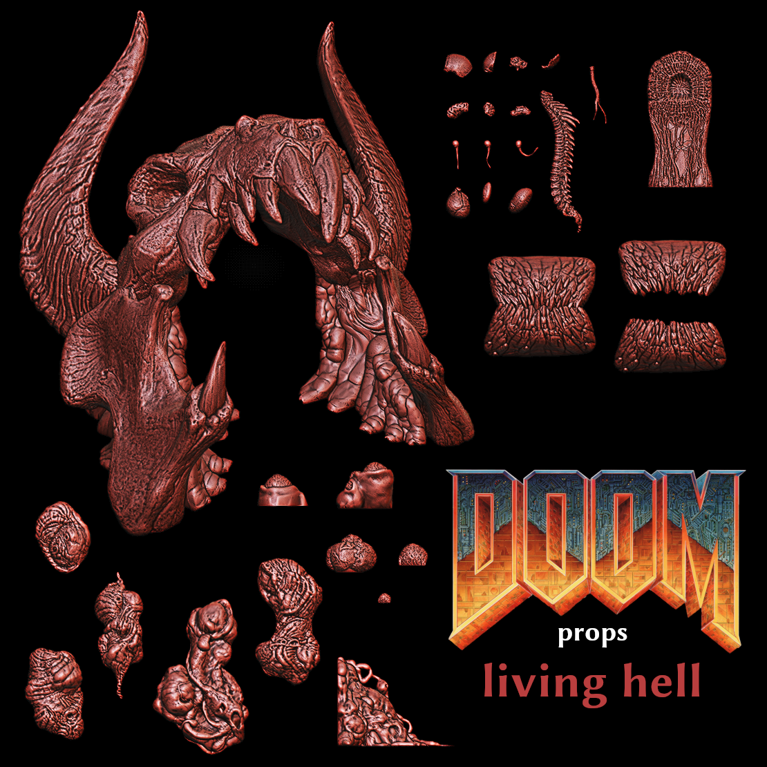 Doom Props - Living Hell