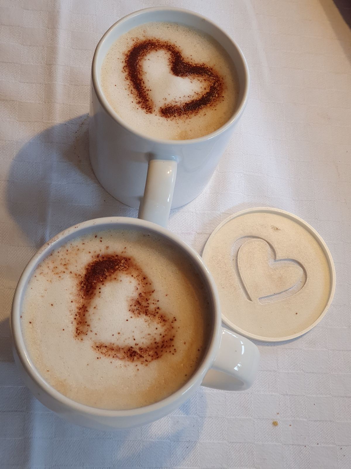 Coffee/Cappuccino Decoration Template
