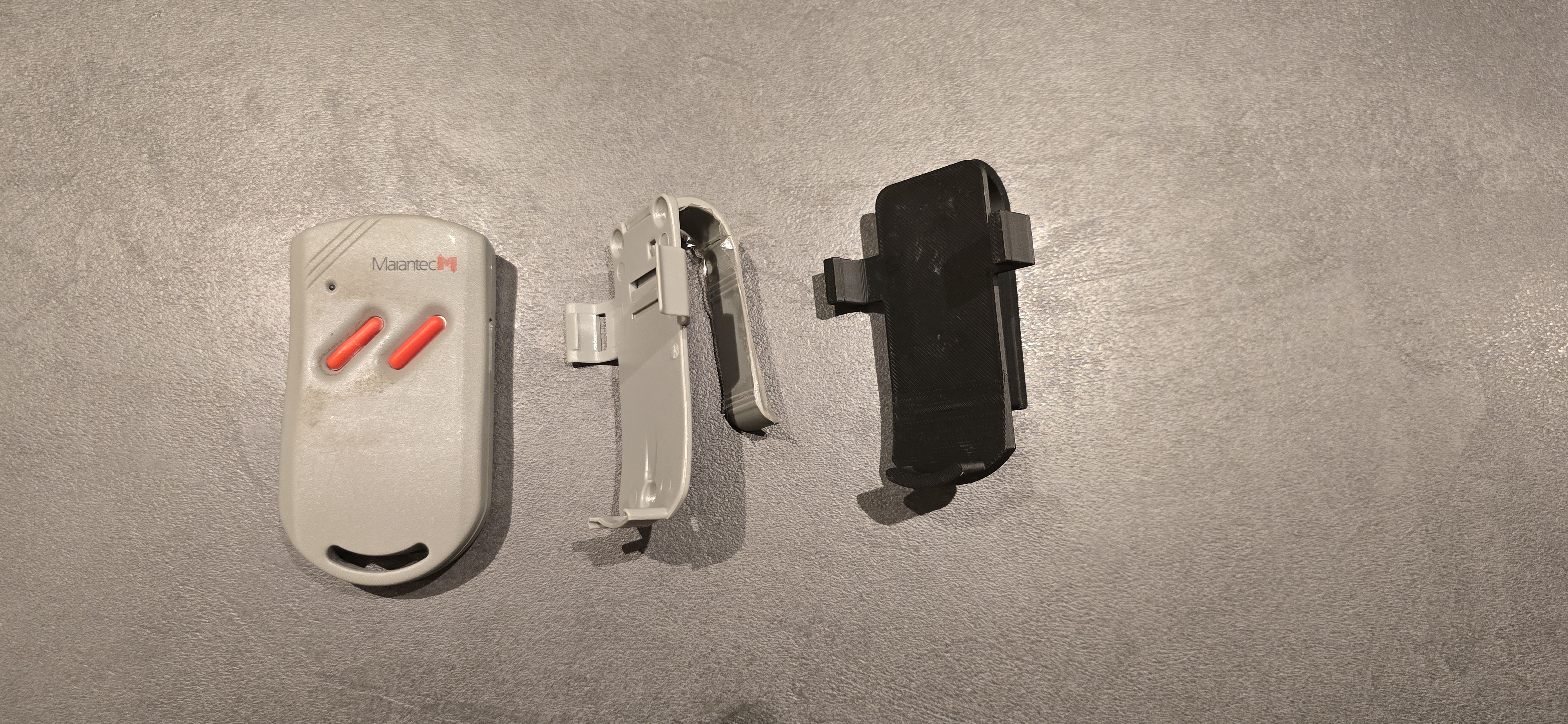 Marantec garagedoor remote clip — thumbnail 3